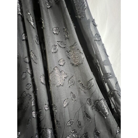 ONE33 Social Women's Black Rose Embellished Low-Back Dress Size 00  NWT - Picture 2 of 12